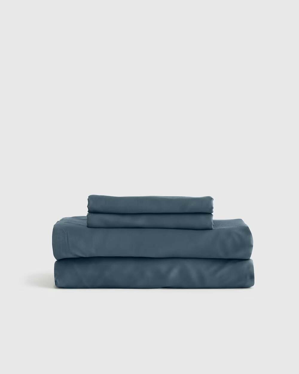 Quince Organic Bamboo Sheet Set Queen Nightfall NWOT
